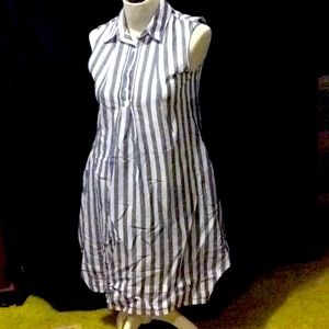 Size 4 mini striped shirt or dress